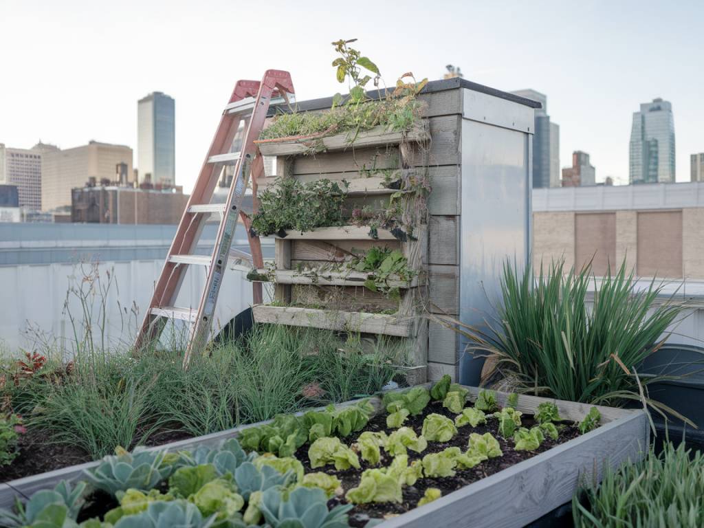 les bénéfices de l’agriculture urbaine pour vos locaux : comment installer un potager sur le toit de vos bureaux