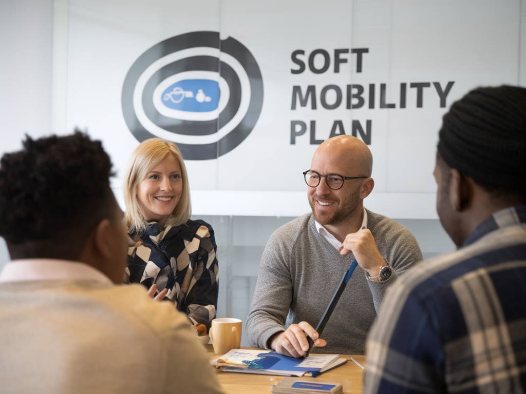 comment mettre en place un plan de mobilité douce pour vos employés : création de pistes cyclables et zones de stationnement